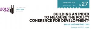 Building an Index to Measure the Policy Coherence for Development